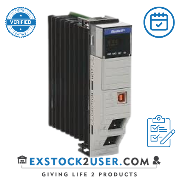 Rockwell Automation ,EtherNet dual port 10-100M Interface Module, (supports 128 TCP/IP connections, up to 8 axis ), Ring and Linear topologies