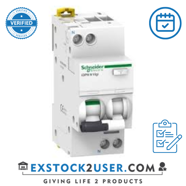 Schneider Electric, A9D60606,	Acti9 iDPN N Vigi - RCBO - 1P+N - 6A - B Curve - 6000A - 100mA - type A