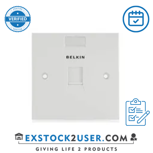 Belkin, single face plate