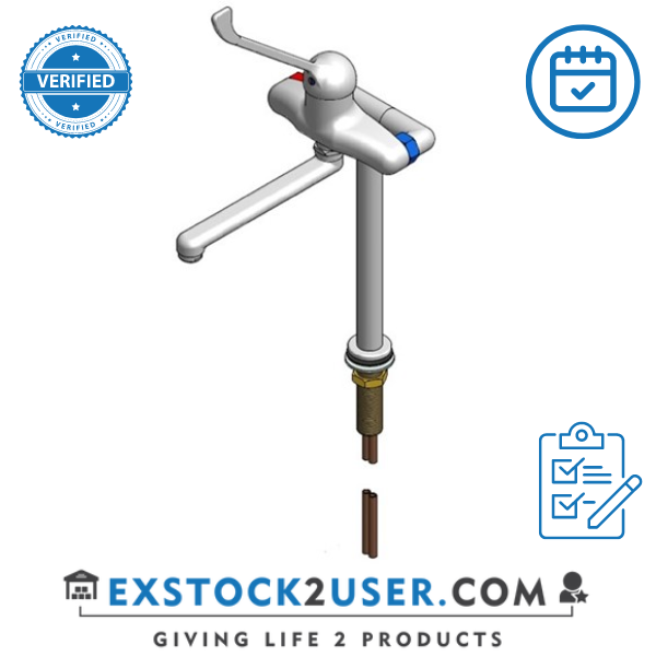 FAR MDS single lever mixer tap on column