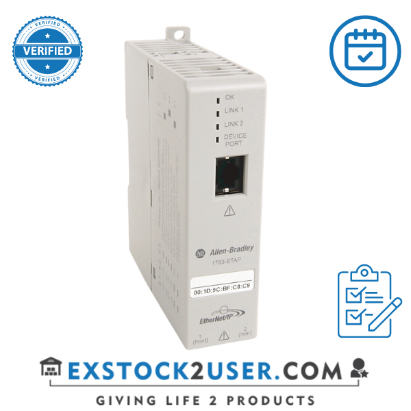 1783-ETAP1F | 3-PORT ENET/IP TAP-2 TP/1 FIBER