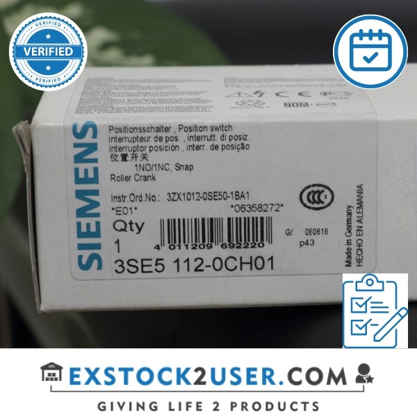 3SE5112-0CH01 / SIEMENS / SWITCHES AND RELAYS