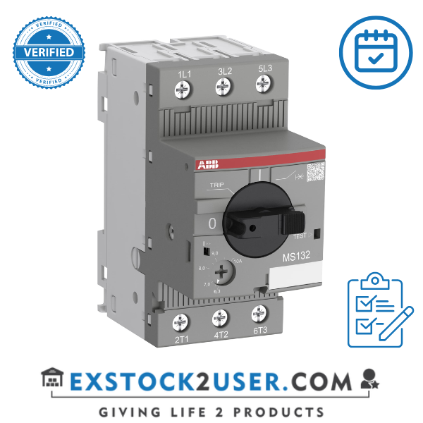 ABB, 1SAM350000R1008, MS132-4.0 Manual Motor Starter