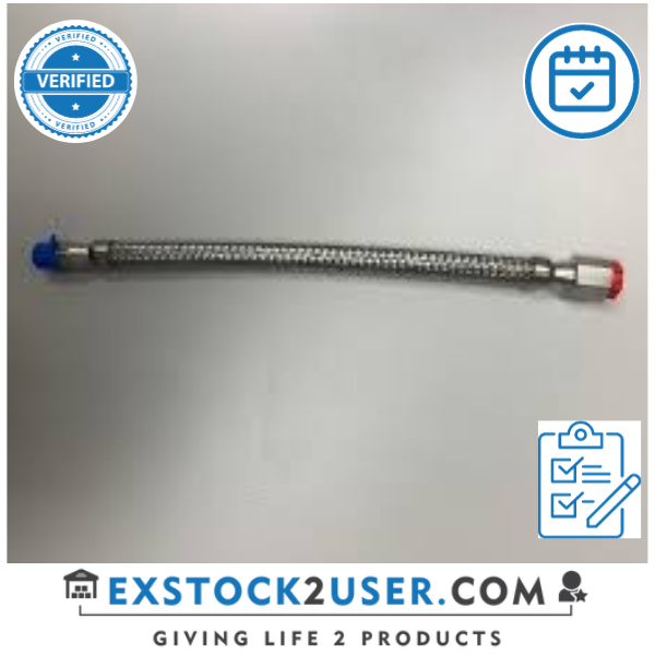 Flex Hose, Stainless Steel - (12 Inches Long)