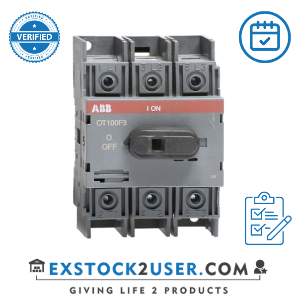 ABB, 1SCA105004R1001, OT100F3 SWITCH-DISCONNECTOR