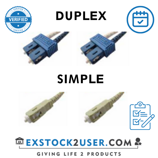 Netx, SC to SC patch cord OSL 3m