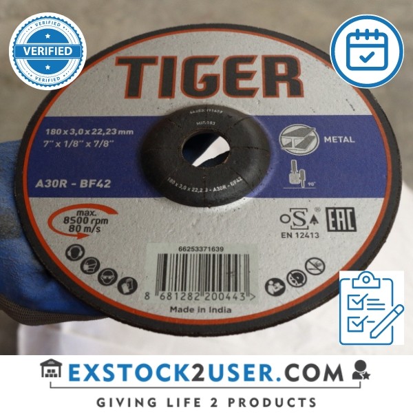 Cutting Disc 7 inch 3MM For CS - TIGER NORTON (1Box=40Pcs)
