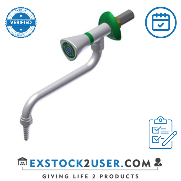 FAR MDS wall mounted demin water tap, nickel plated