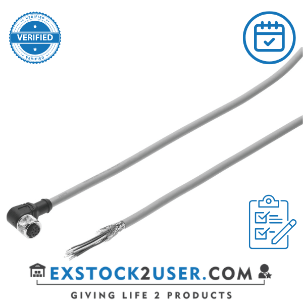 Festo, Socket with cable NEBU-M12W8-K-10-N-LE8 (570007)