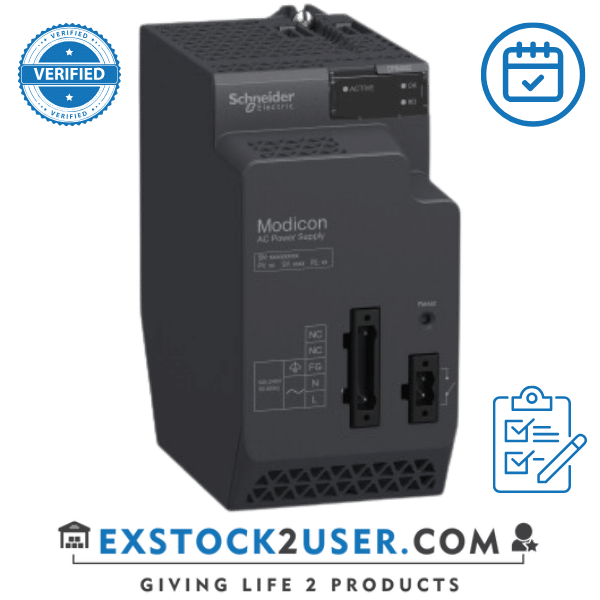 Schneider , BMXCPS4002,power supply module X80 ,100..240 V AC