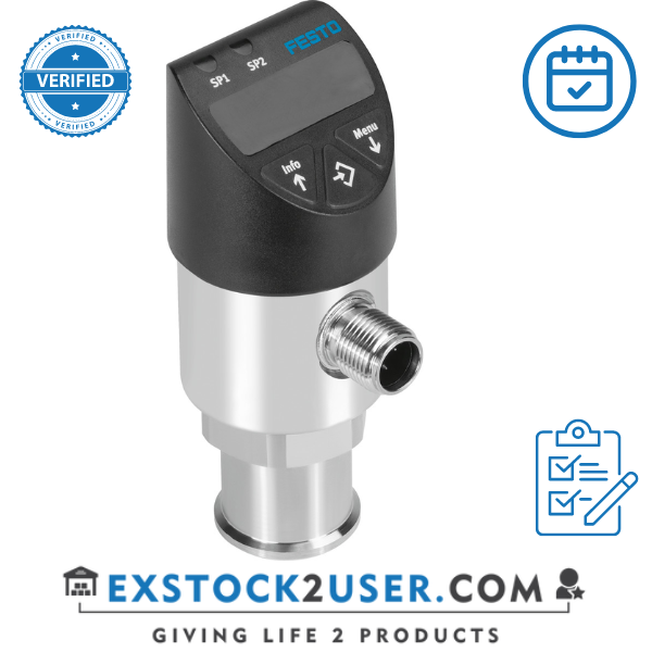 Festo, Pressure sensor SPAW-B11R-G14F-2N-M12 (8022759)