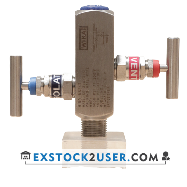 MPGV330-1-CB-P - WIKA - TWO WAY MANIFOLDS