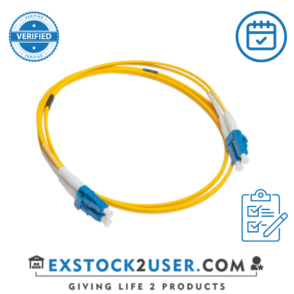 Nexans, (N1224DDYX) Single mode Sc to SC duplex Patch cord 2 mtr-