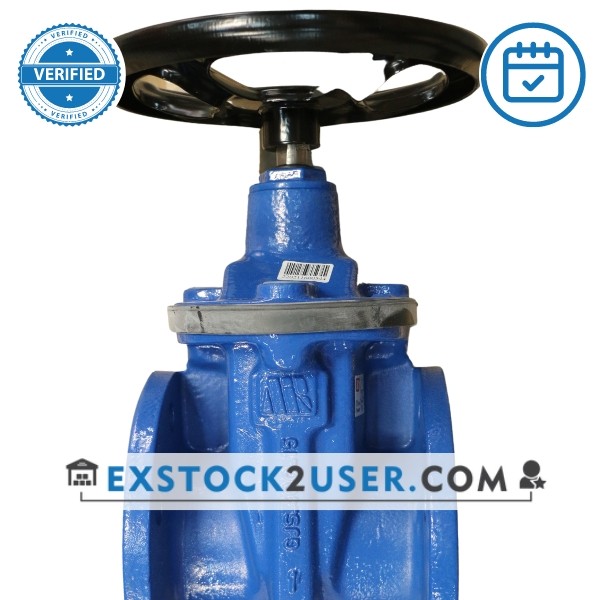 RESILIENT SEAT GATE VALVE PN16 DN65 - AB VALVES,GERMANY - DM /EMPOWER / EMAAR APPROVED