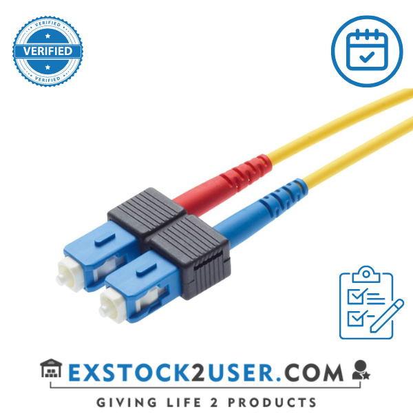 R&M, SC to Lc OS2 Patch cord 3m