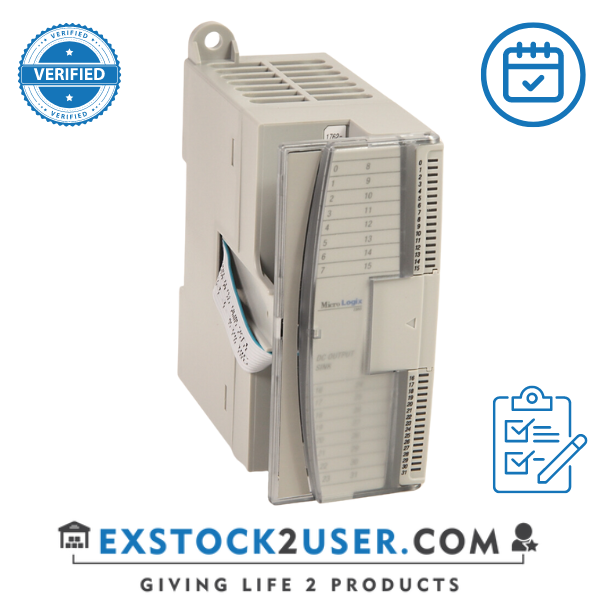 ALLEN BRADLEY, 1762-OW16, MICROLOGIX SER A OUTPUT MODULE