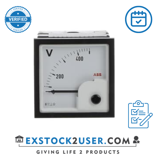 ABB, 2CSG112220R4001, VLM-1-500/72 Analogue voltmeter