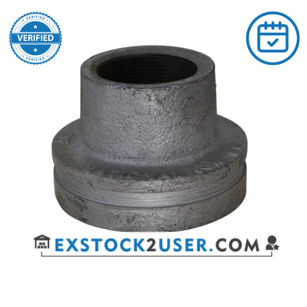 CONCENTRIC REDUCER (STYLE 140TF)-GALVANIZED NATIONAL - UL/FM APPROVED- 2 1/2"X 1 1/2"
