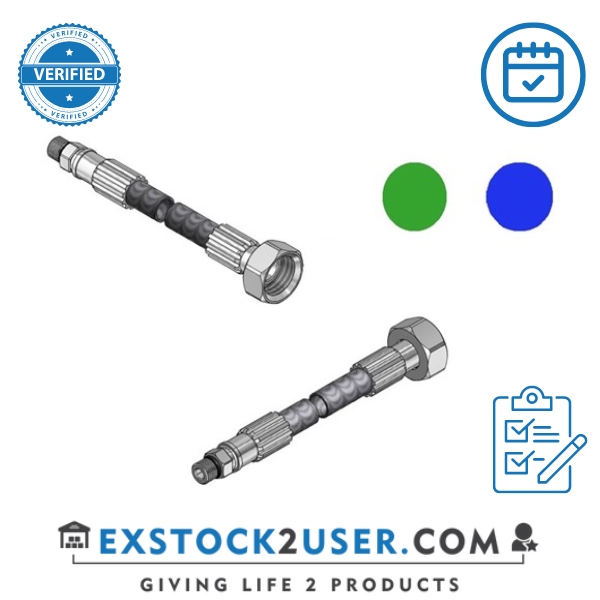 FAR MDS SPX connection hose, 1200mm, M10 x G1/2"
