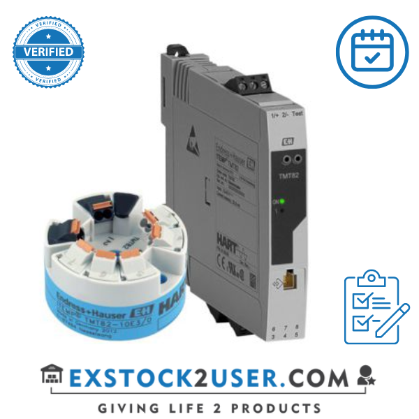 ENDDRESS+HAUSER, TMT82-1A71/1P3 TMT82-BAA1AD1TKAAA1 iTEMP TMT82 Trasmettitore HART