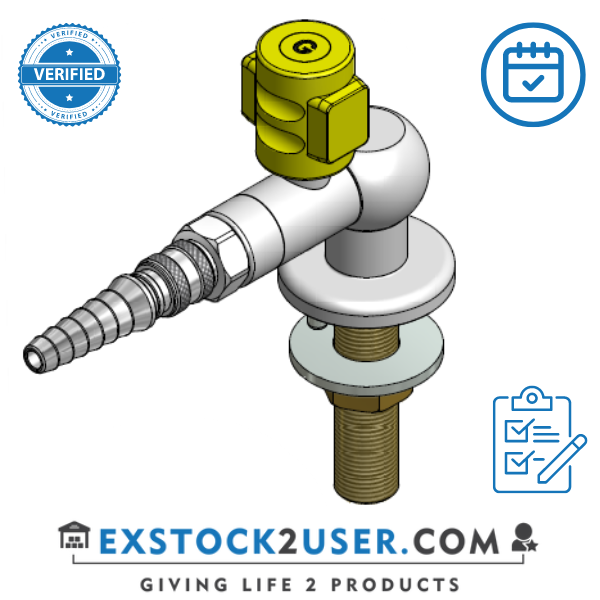 FAR MDS CompactLine, 90° with quick release coupling 11-40010.2M6QR
