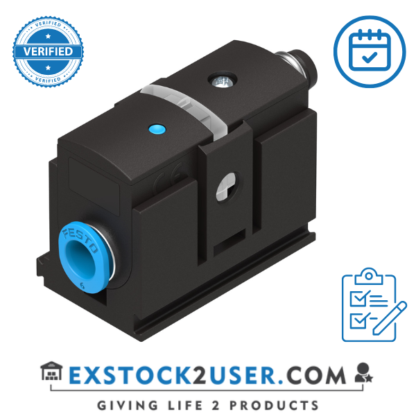 Festo, Pressure sensor SDE5-V1-FP-Q6-P-M8 (542887)