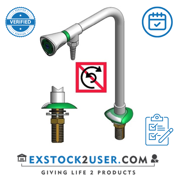 FAR MDS pillar water tap, vandal-resistant