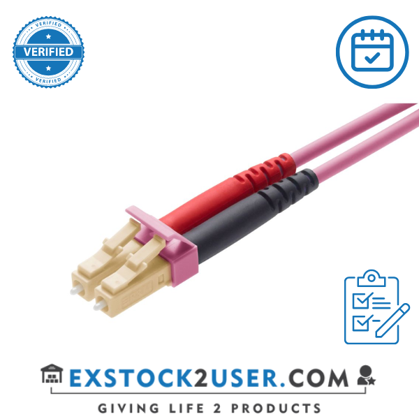 R&M, OM4 Patch cord LC to LC 3m