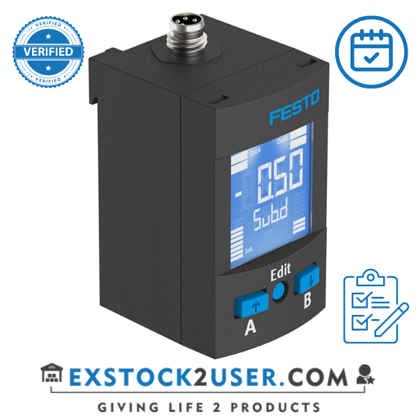 Pressure sensor SPAU-P10R-H-G18FD-L-PNLK-PNVBA-M12U (8001220)