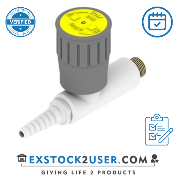 FAR wall- or pendent mounted straight gastap  10-12000.1